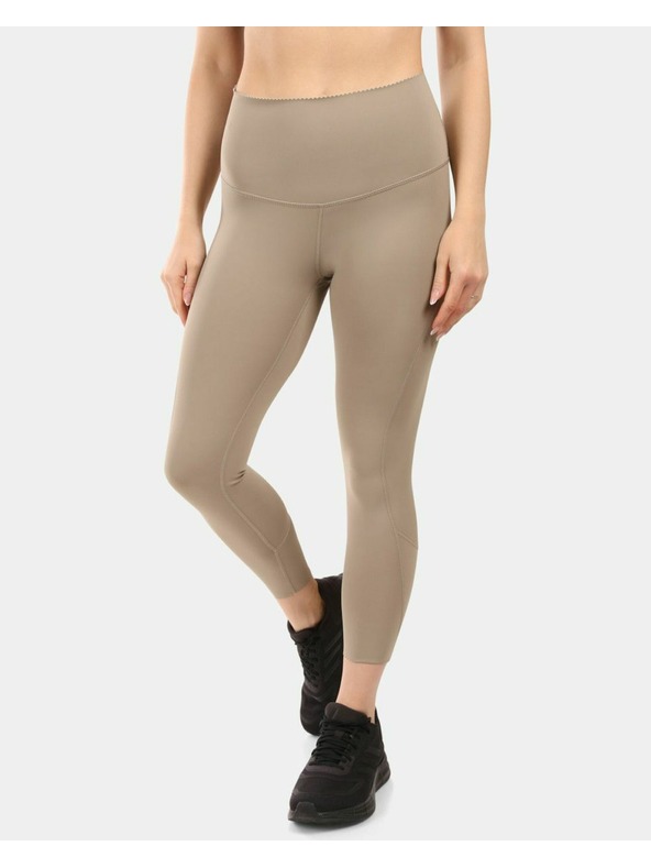 Kilpi Ženske fitnes legice Kilpi RIVIAN-W, z funkcijo OPTI-DRY Khaki