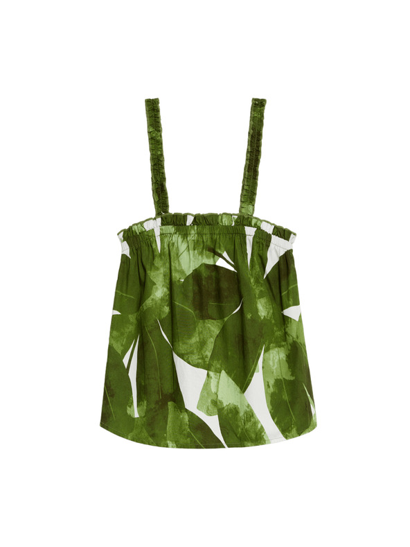 Marks & Spencer Tielko z čistej bavlny so sukňou a potlačou Marks & Spencer