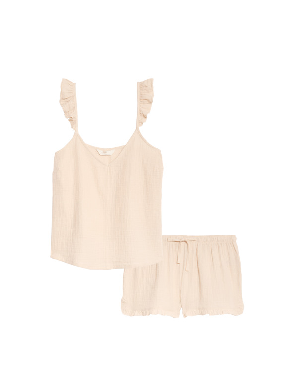 Marks & Spencer Kratka pižama oranžna Marks & Spencer