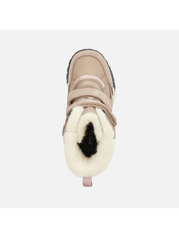 Geox Bežasta dekliška zimska obutev Geox Trekkyup B Ab