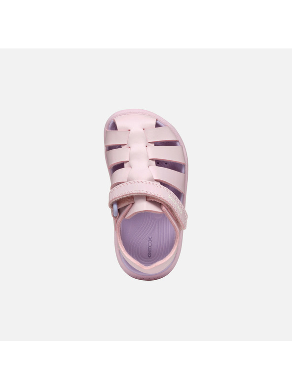 Geox Rožnate dekliške sandale Geox Fusbetto