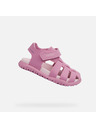 Geox Rožnate dekliške sandale Geox Fusbetto