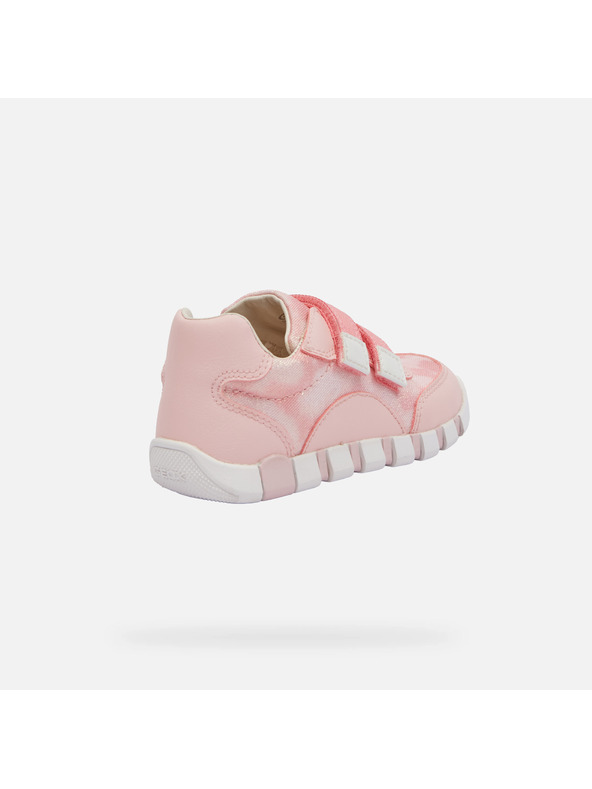 Geox Ružová dievčenská obuv na prvé kroky Geox Iupidoo