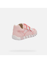 Geox Ružová dievčenská obuv na prvé kroky Geox Iupidoo