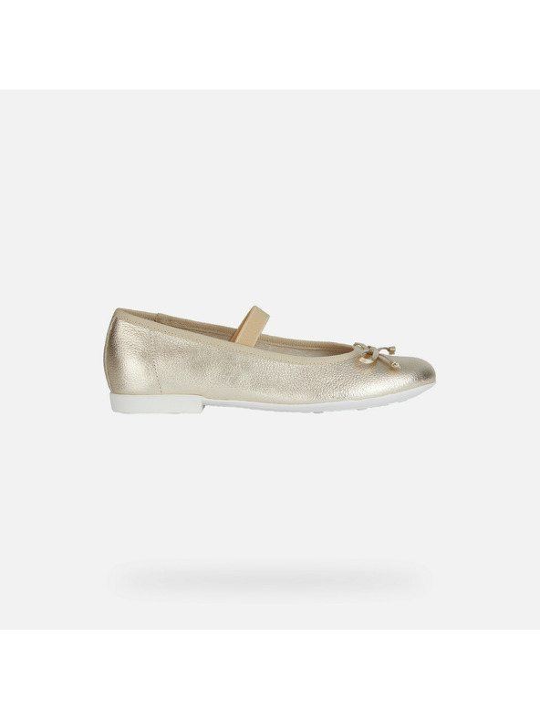Geox Zlate dekliške balerinke Geox Plie