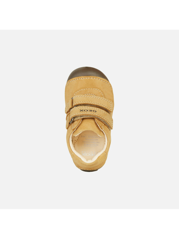 Geox Svetlo hnedé chlapčenské topánky pre prvé kroky Geox Tutim