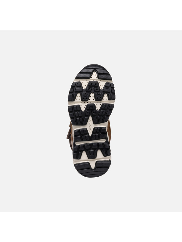 Geox Hnedá chlapčenská členkové topánky Geox Flexyper Plus