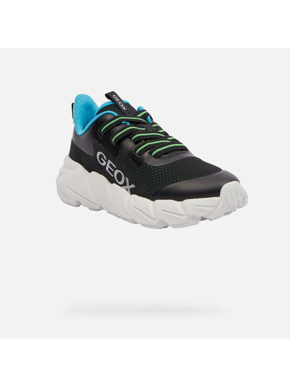 Geox Črne deške superge Geox Fast