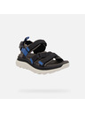 Geox Tmavé modré pánske sandále Geox Spherica Actif X S