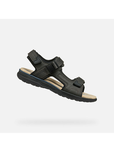 Geox Temno rjavi moški sandali Geox Spherica EC5
