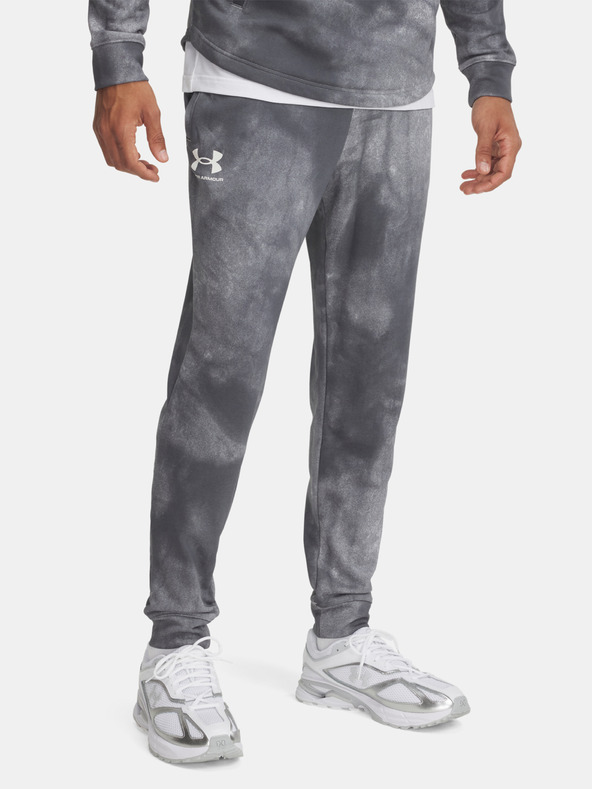 Under Armour Moške spodnji del trenirke Under Armour UA Rival Terry AOP Jogger