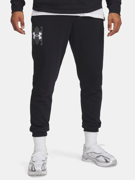 Under Armour Moške spodnji del trenirke Under Armour UA Rival Terry Logo Jogger