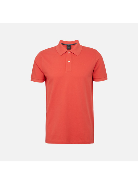 Geox Červené pánske polotričko Geox Polo