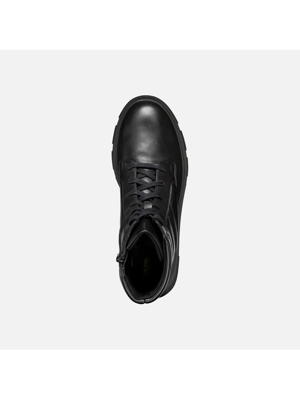 Geox Črni ženski gležnjarji Geox Vilde