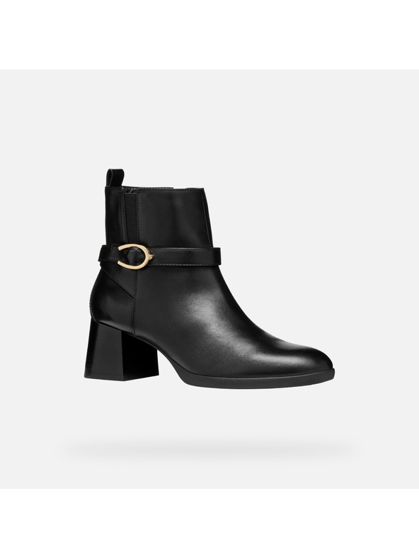 Geox Črni ženski gležnarji Geox Walk Pleasure 55