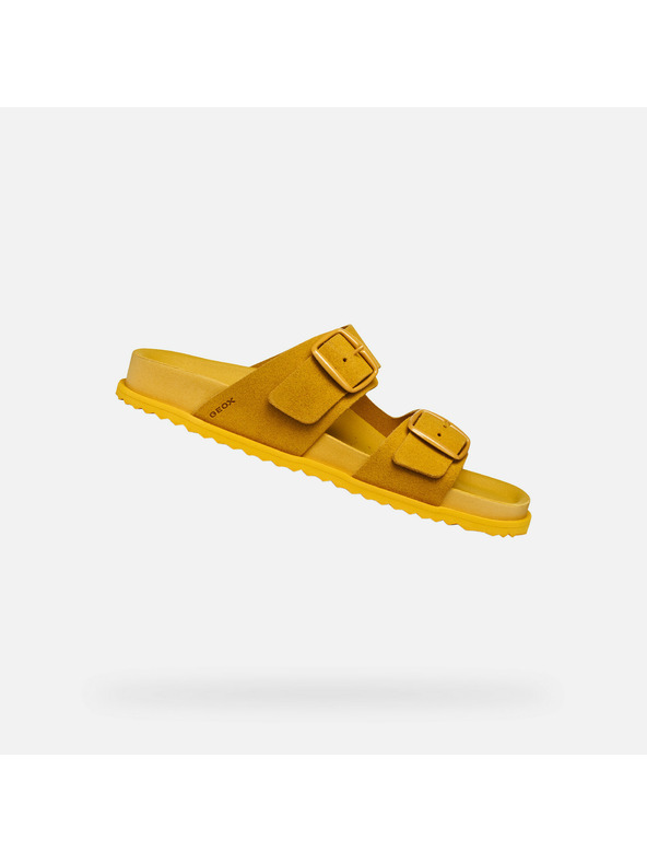 Geox Rumeni ženski natikači Geox Sandybett