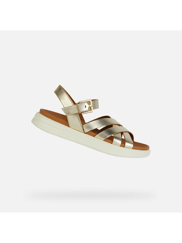 Geox Zlati ženski sandali Geox XAN2S