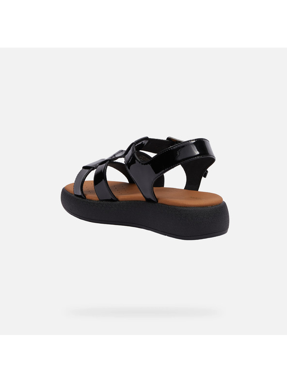 Geox Črni ženske sandali Geox Camalei