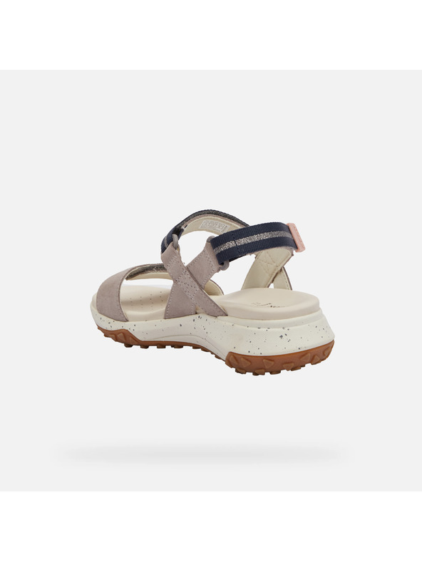 Geox Sivi ženske sandali Geox Sorapis + Grip