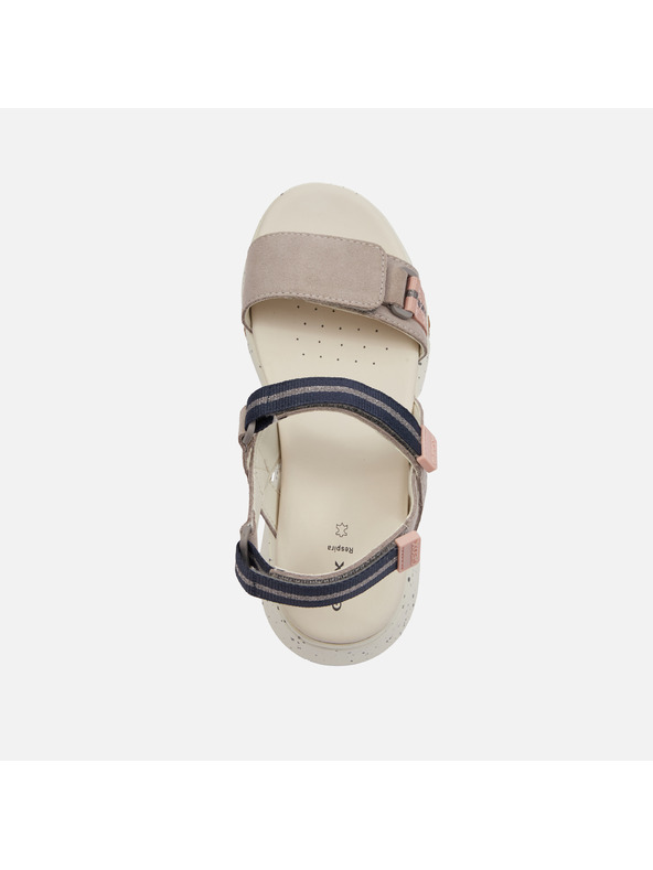 Geox Sivi ženske sandali Geox Sorapis + Grip