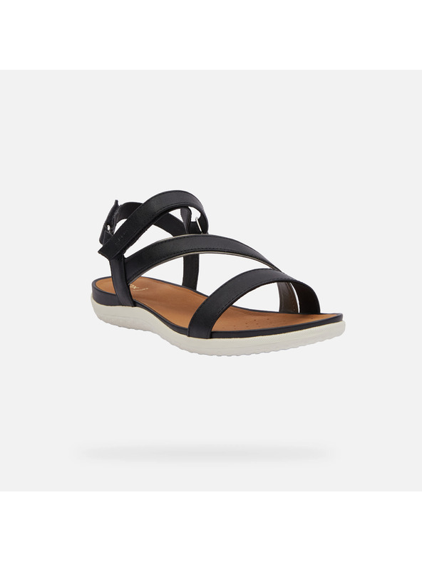 Geox Črni ženske sandali Geox Vega