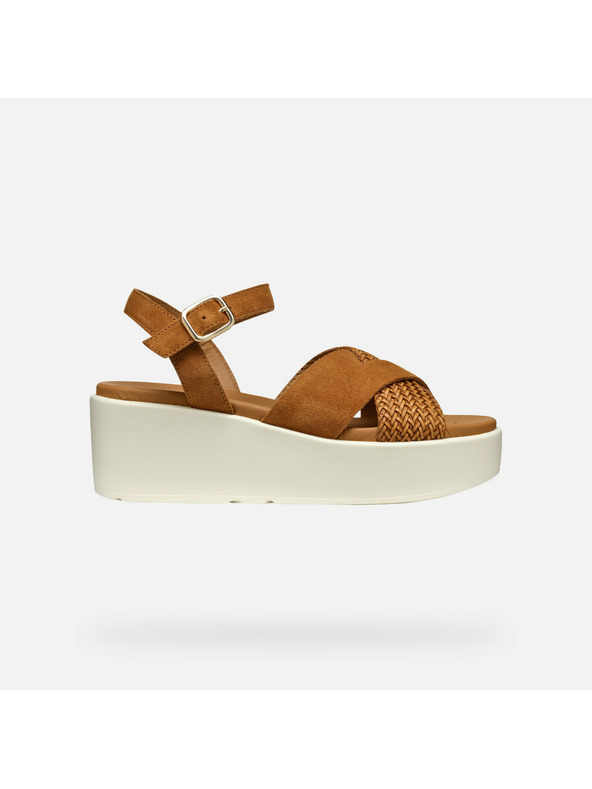 Geox Rjavi ženske sandali Geox XAN2.2S