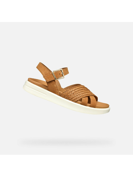 Geox Rjavi ženske sandali Geox XAN2S