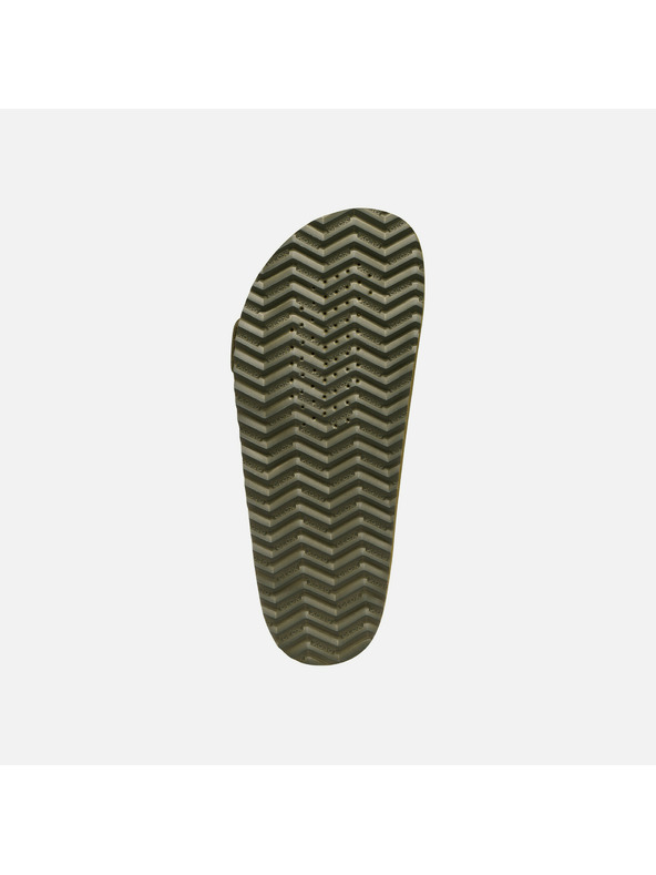 Geox Svetlo zelené dámske papuče Geox Sandybett