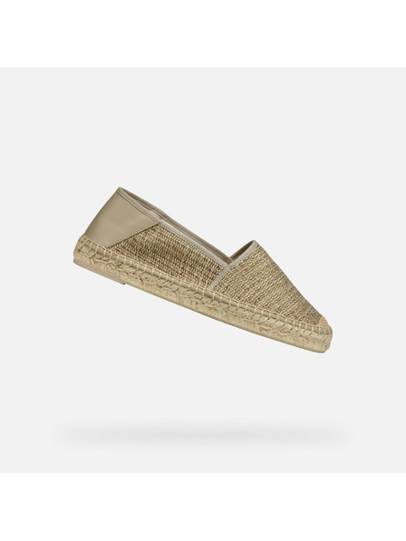 Geox Bežaste ženske espadrilke Geox Lampedusa