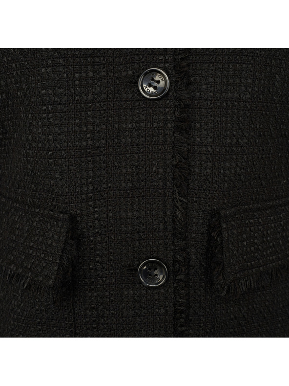 Geox Črn ženski plašček Geox Kency