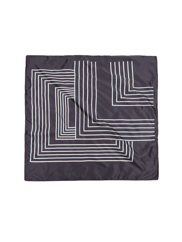 Orsay Črn ženski vzorčast šal ORSAY