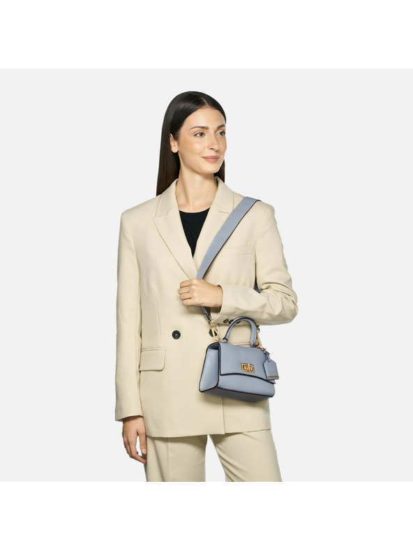 Geox Svetlo modrá dámska kabelka Geox Ciclaminia