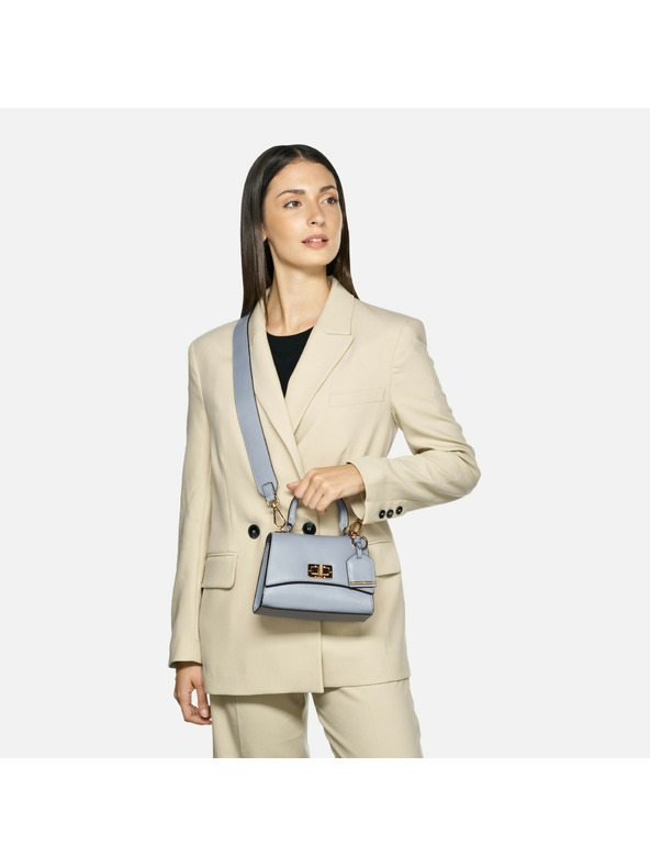 Geox Svetlo modrá dámska kabelka Geox Ciclaminia