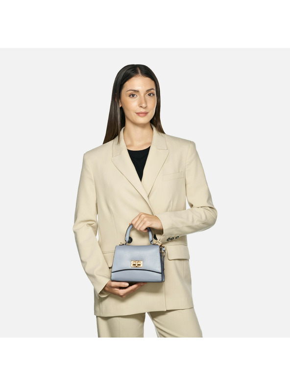 Geox Svetlo modrá dámska kabelka Geox Ciclaminia