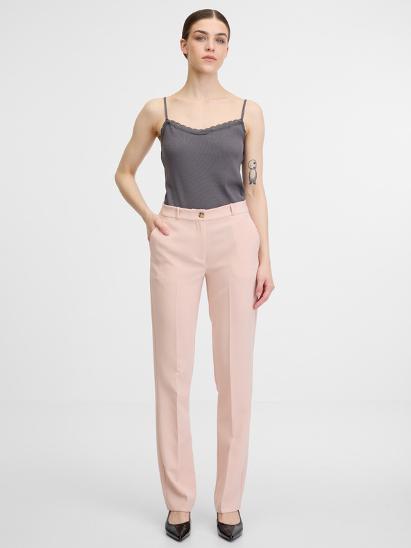 Orsay Temno siva ženska majica brez rokavov ORSAY