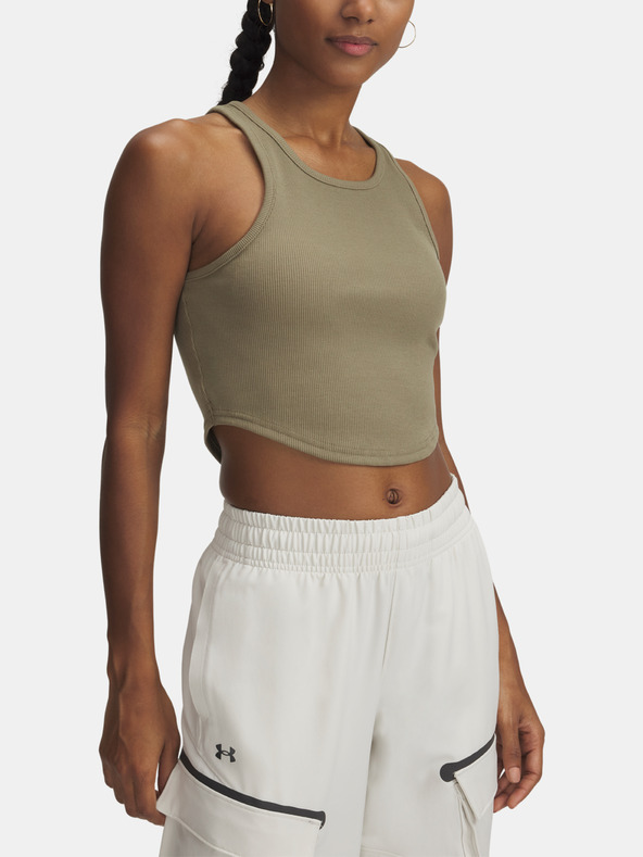 Under Armour Ženska majica brez rokavov Under Armour UA Rival Rib Tank