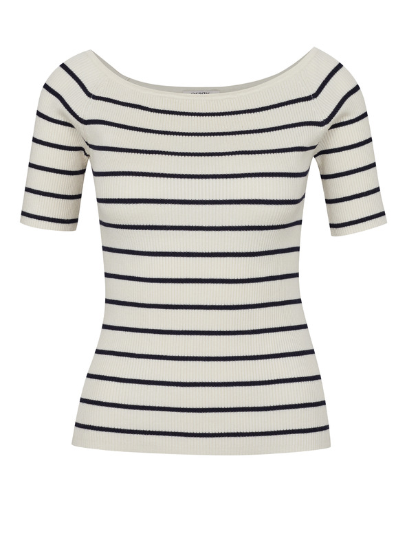 Orsay Krem ženska majica s tričetrt rokavi ORSAY