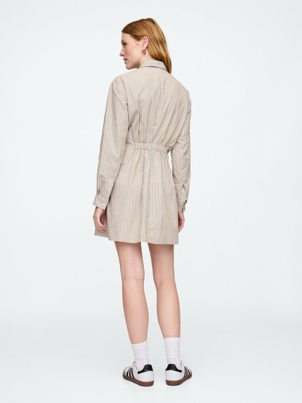 GAP Srajčna mini obleka iz poplina Gap