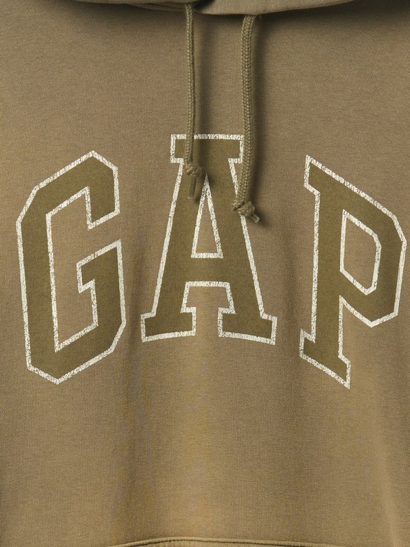 GAP Oversize pulover z logotipom Americana Unisex GAP
