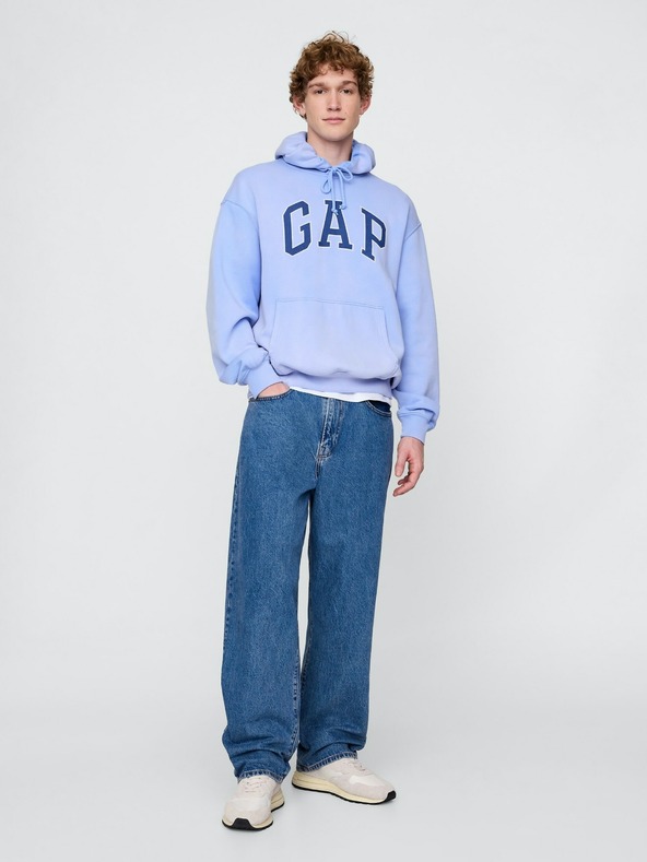 GAP Oversize pulover z logotipom Americana Unisex GAP