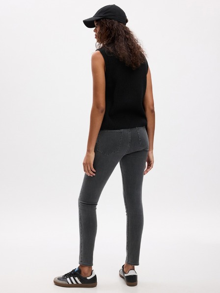 GAP Visoke kavbojke Washwell Skinny Jeans Gap