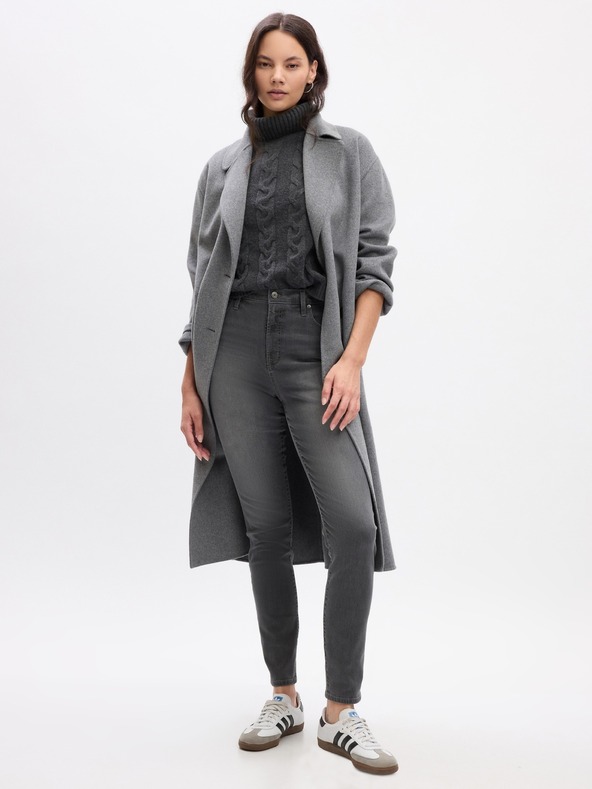 GAP Visoke kavbojke Washwell Skinny Jeans Gap