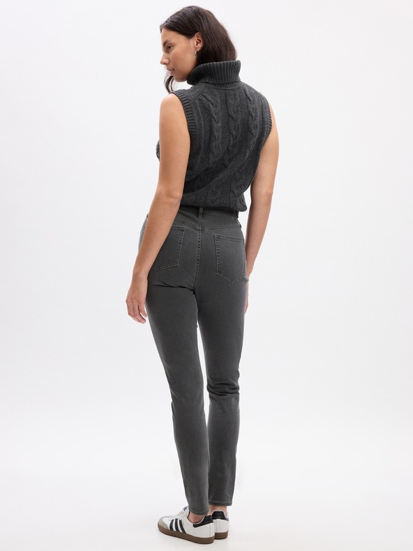 GAP Visoke kavbojke Washwell Skinny Jeans Gap