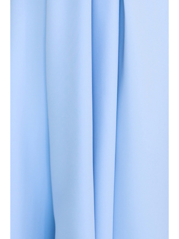 numoco Nabrčkana midi obleka z izrezom v obliki svinčnika in pasom Numoco