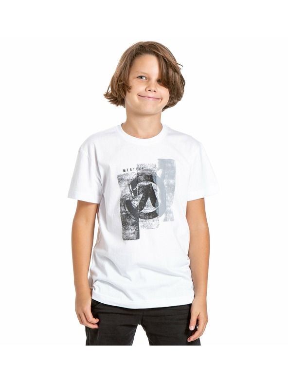 Meatfly Meatfly otroška majica Artee White | Bela | Velikost