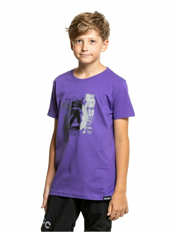 Meatfly Meatfly otroška majica Artee Violet | Vijolična | Velikost 134 | 100% bombaž