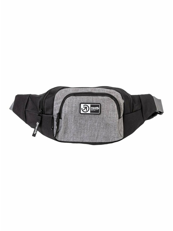 Meatfly Meatfly ledvena torbica Wally Grey Heather | Siva | Prostornina One Size