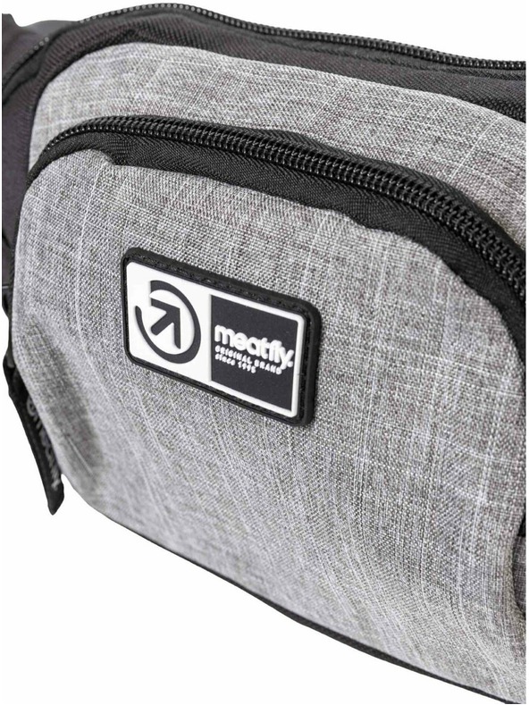 Meatfly Meatfly ledvena torbica Wally Grey Heather | Siva | Prostornina One Size