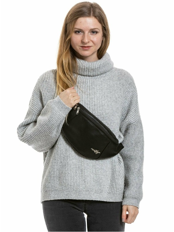 Meatfly Meatfly ženska ledvena torbica Priya Black | Črna | Prostornina 4 L