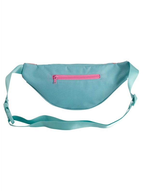 Meatfly Meatfly ledvena torbica X Pura Vida Taya Mint Flowers | Modra | Prostornina 2,5 L